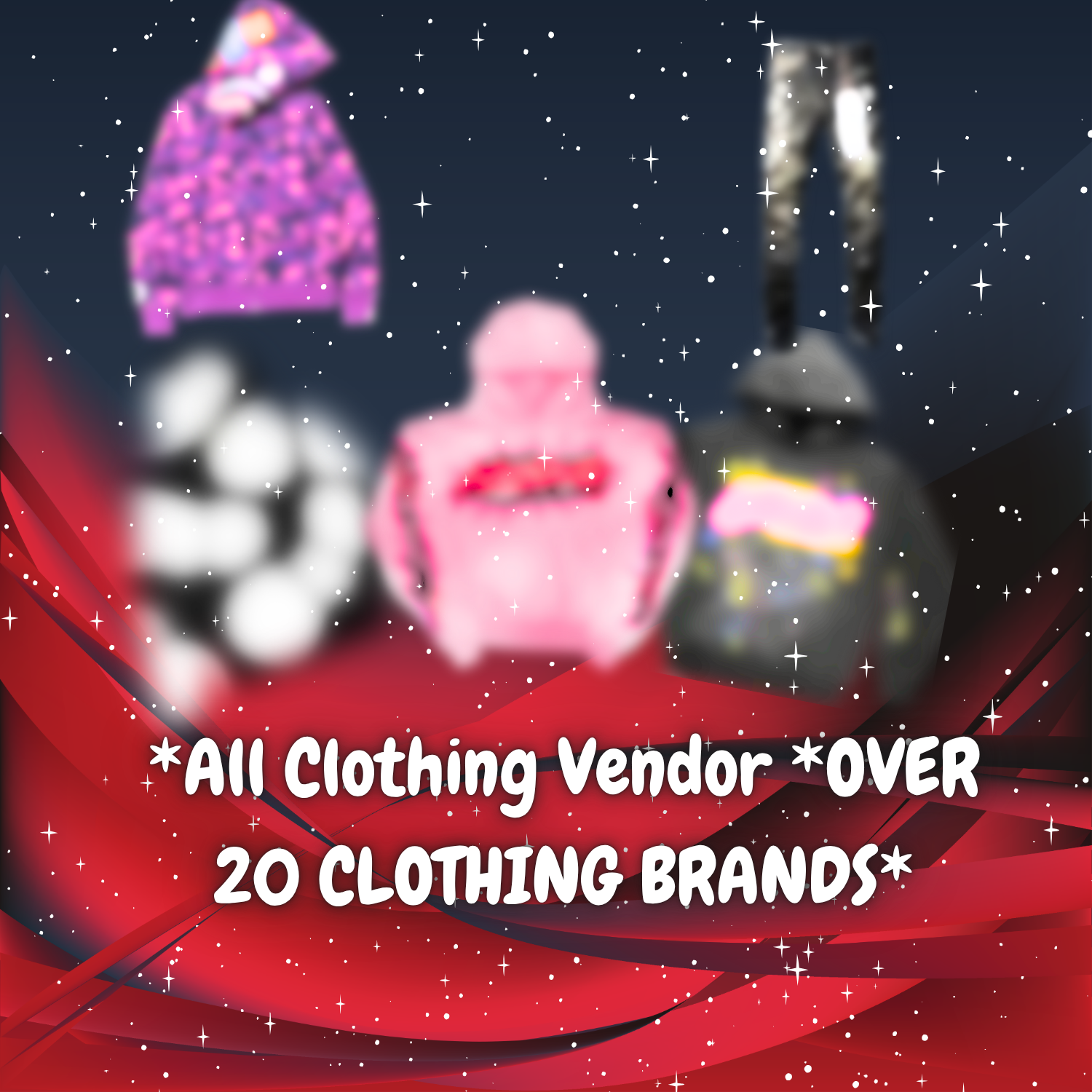 All Clothing Vendor *OVER 20 CLOTHING BRANDS* ALL PASSING